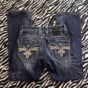 Rock revival low rise bootcut jeans